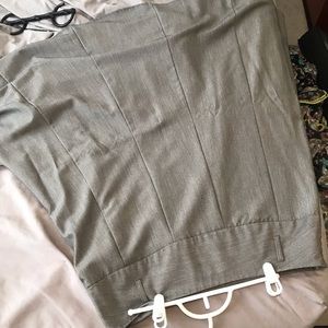 Size 14 grey midi skirt